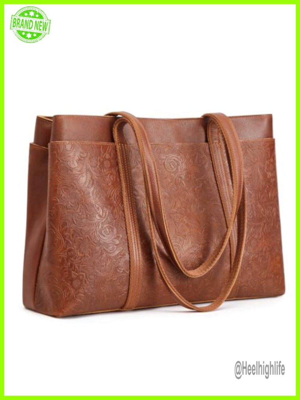 Large Leather Tote Bag for Women Full Grain Cattle Leather Shoulder Handbag
